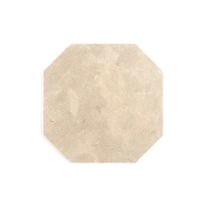 Azru Sand Octagon 12x12 Moroccan Limestone | Tumbled & Honed-Main Inventory-All Products,Natural Stone,Octagon-Riad Tile