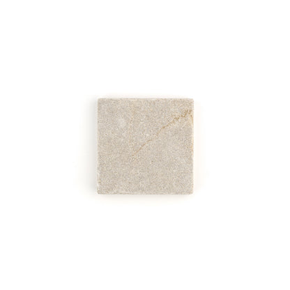 Sample: Azru Sand 4x4 Moroccan Limestone | Tumbled & Honed (1 sample 4x4)-Sample-Sample-Riad Tile