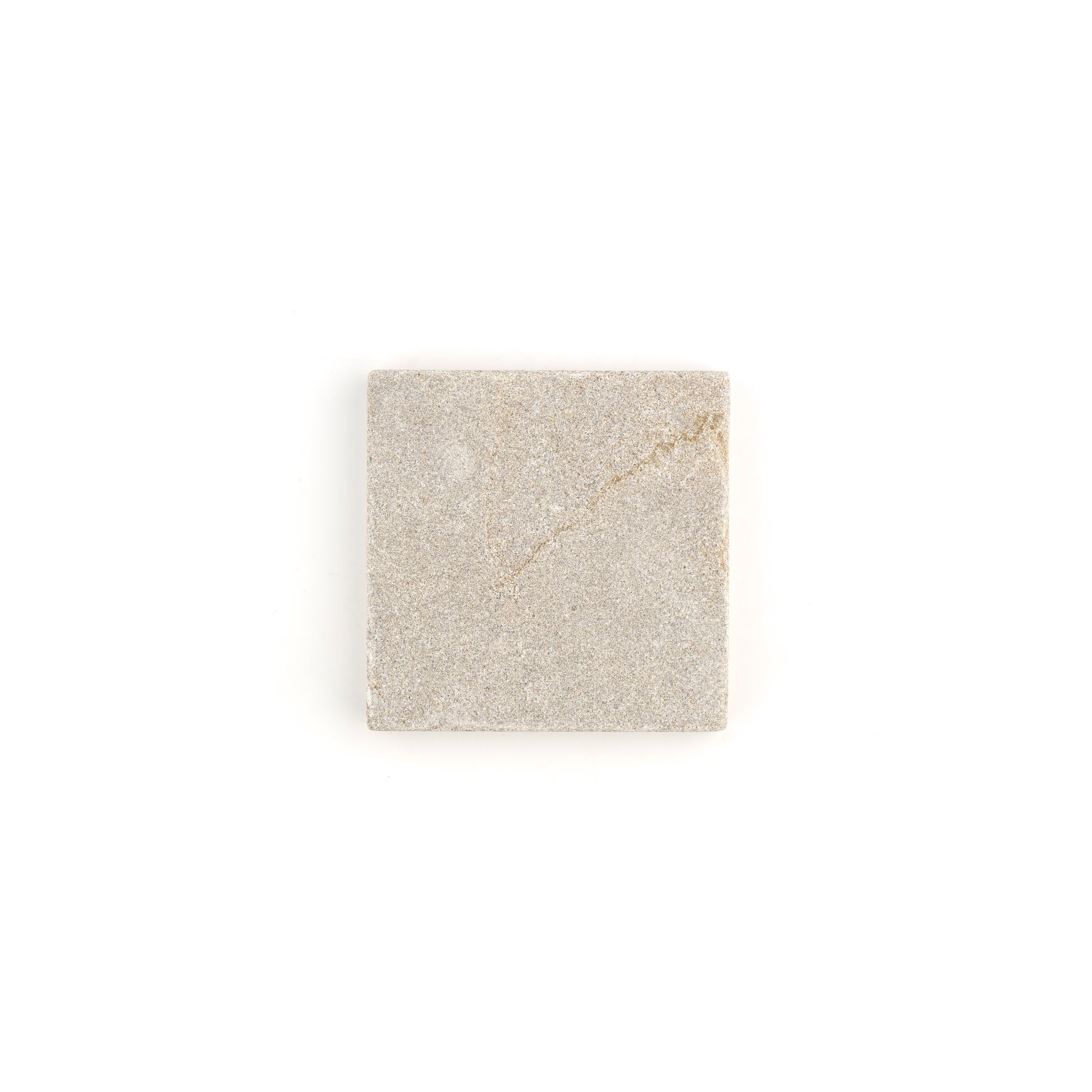 Sample: Azru Sand 4x4 Moroccan Limestone | Tumbled & Honed (1 sample 4x4)-Sample-Sample-Riad Tile