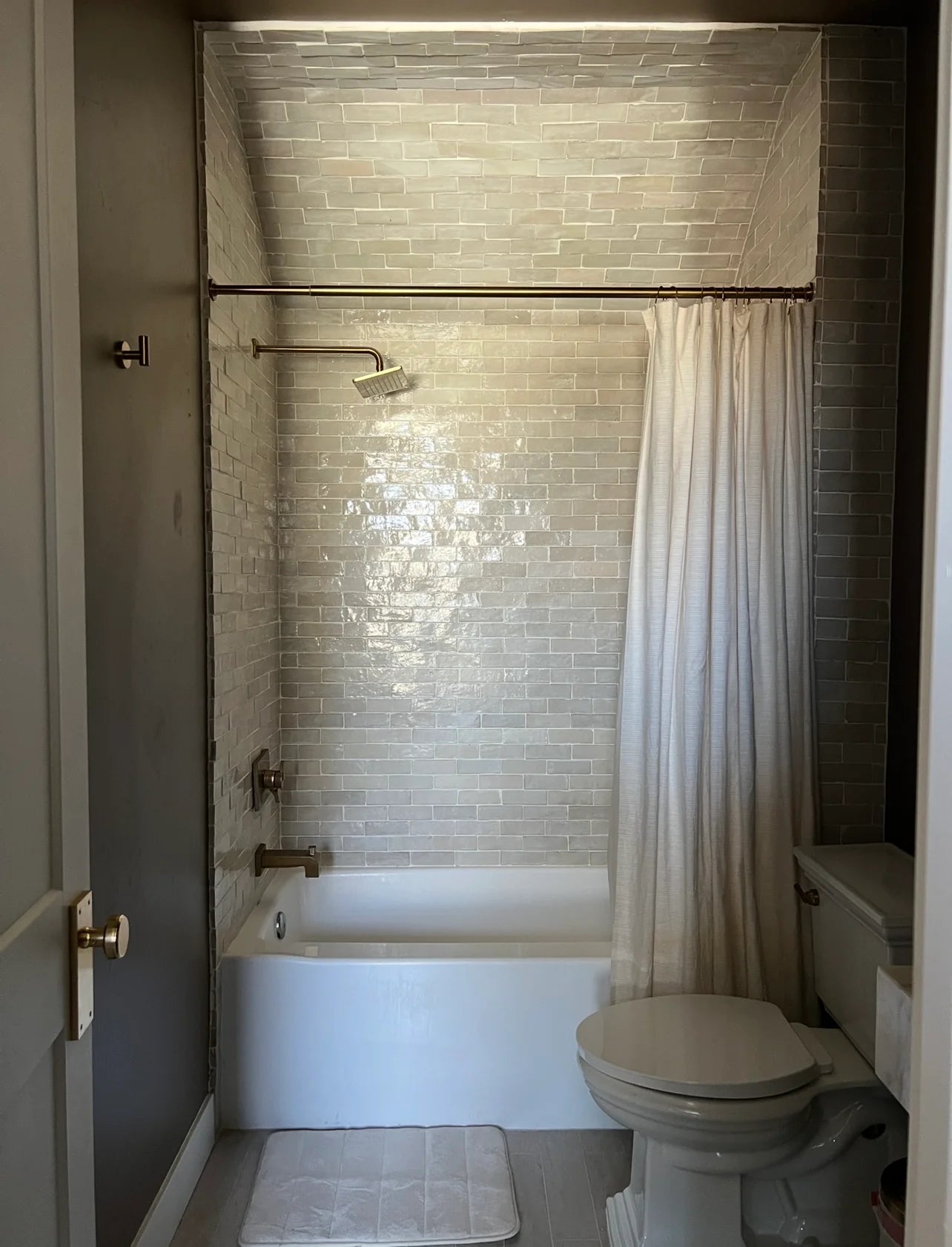Natural White 2x6 Thin Bejmat Zellige Tile