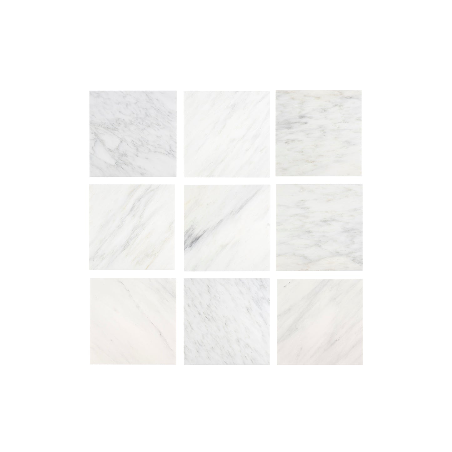 Casablanca Carrara 18x18 Marble Tile | Honed-Main Inventory-All Products,Natural Stone-Riad Tile