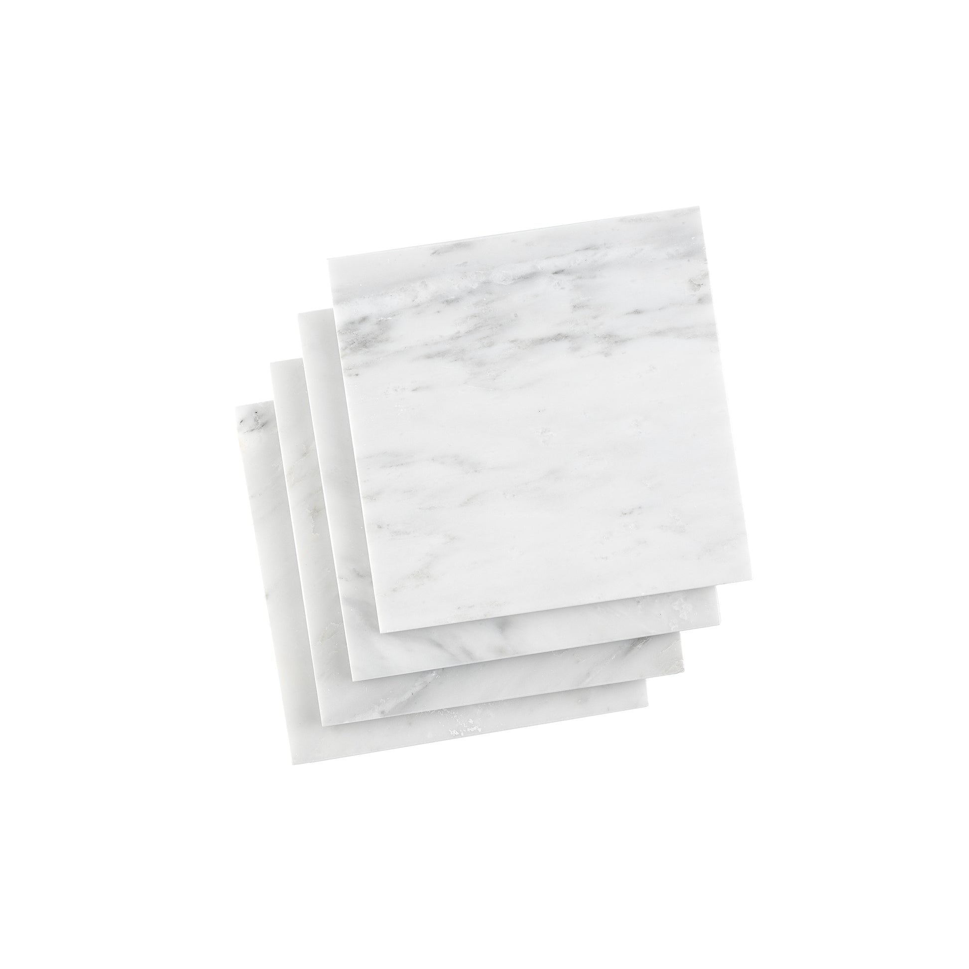 Casablanca Carrara 6x6 Marble Tile | Honed-Main Inventory-All Products,Natural Stone,New Arrivals-Riad Tile