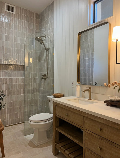 Natural White 2x6 Thin Bejmat Zellige Tile