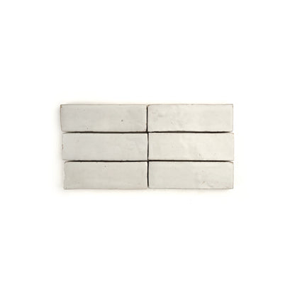 Natural White 2x6 Thin Bejmat Zellige Tile