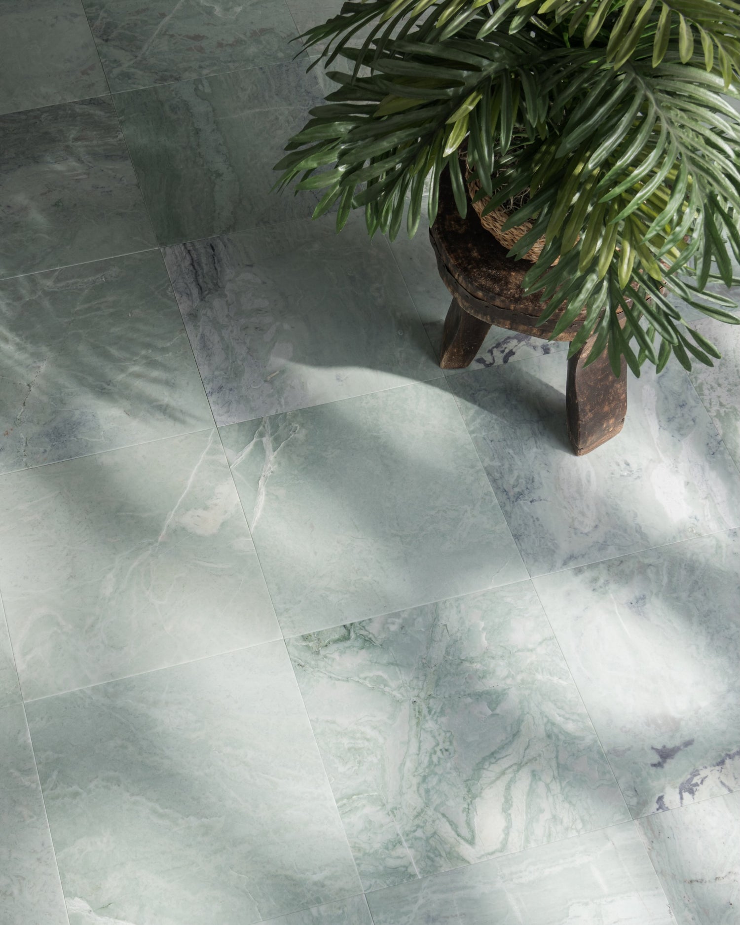 Cool, calm, and carved by nature. Meet Mint Marble.