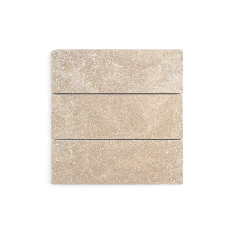 Azru Sand 4x12 Moroccan Limestone | Tumbled & Honed-Main Inventory-All Products,Natural Stone-Riad Tile