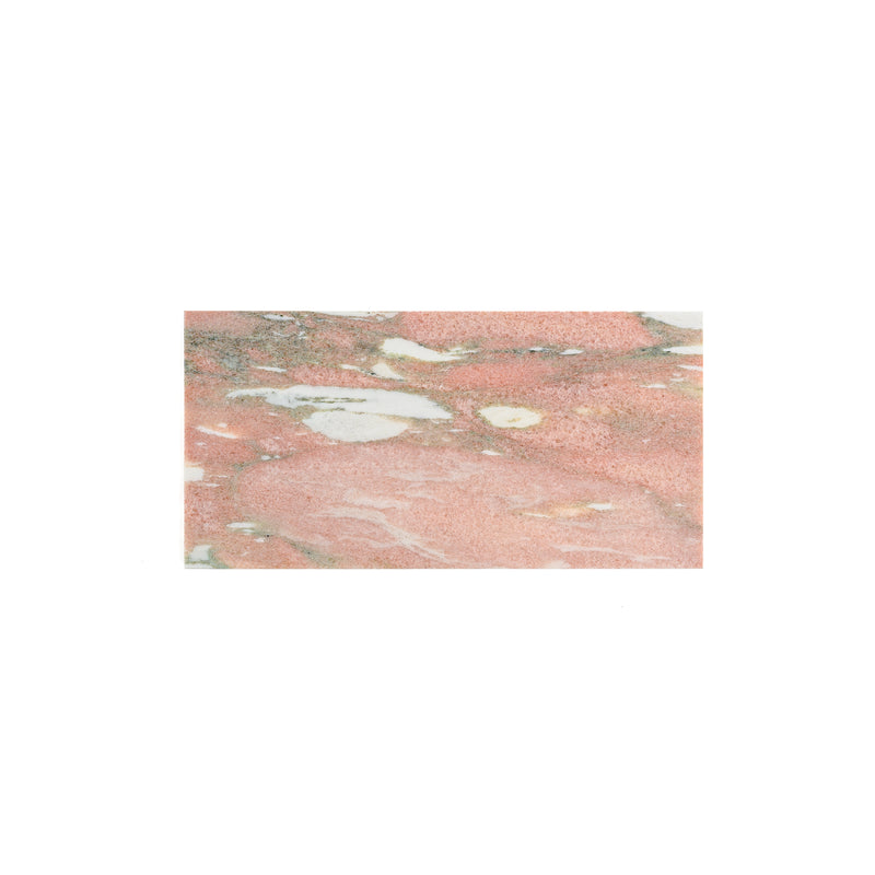 Sample: Norwegian Rose 6x12 Marble Tile | Honed (Sample 2 6x6)-Sample-Sample-Riad Tile