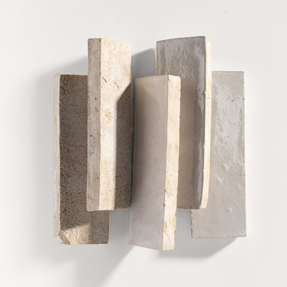 natural white rectangle zellige tile