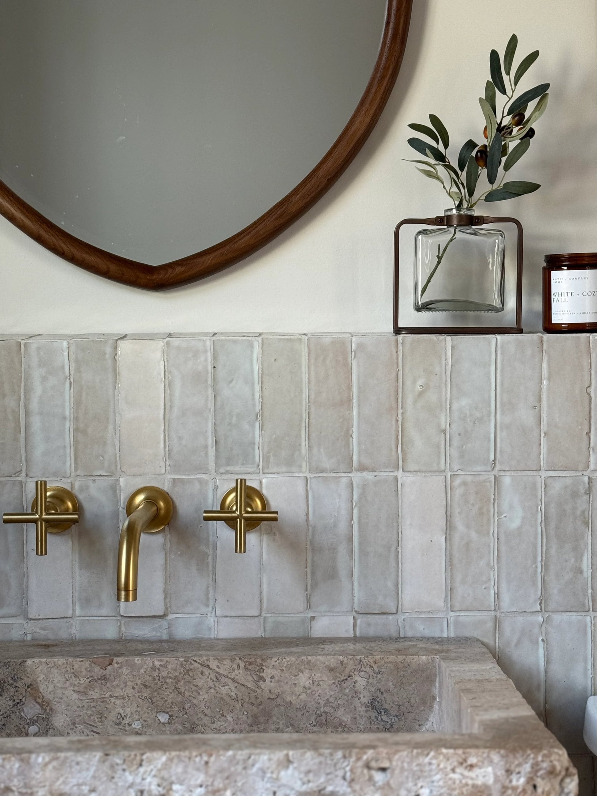 Natural White 2x6 Thin Bejmat Zellige Tile-Main Inventory-All Products,Solids,Zellige Tile-Riad Tile